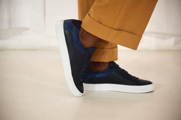 KOIO COLLECTIVE CAPRI VENTO LOW-TOP SNEAKERS MOVE WITH ACTION